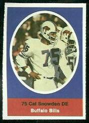 1972 Sunoco Stamps      064      Cal Snowden